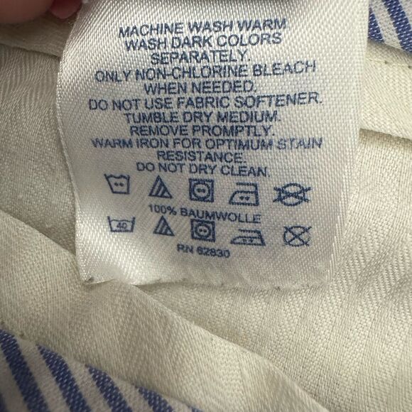 Lands End Men's Traditional Fit Cotton Twill Khaki Pants Size 33x32 - Picture 4 of 7